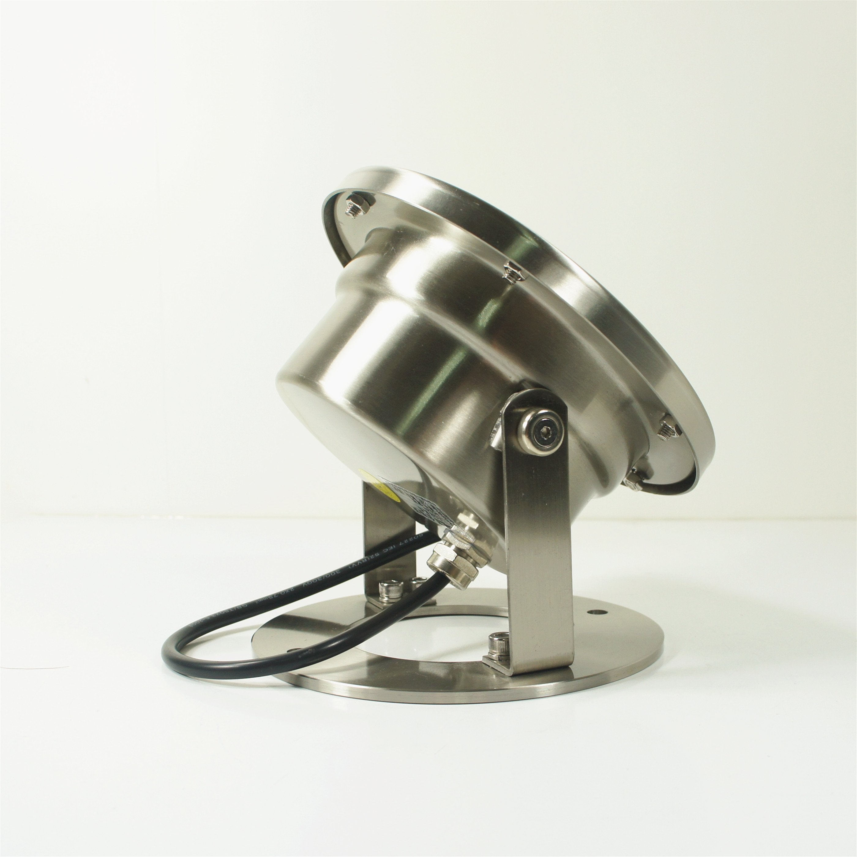 Free Shipping 4 Pack 12W LED Under Water Light, Stainless Steel Housing, 168mm in Diameter, Single Color DC24V, IP68 Waterproof Fountain Light