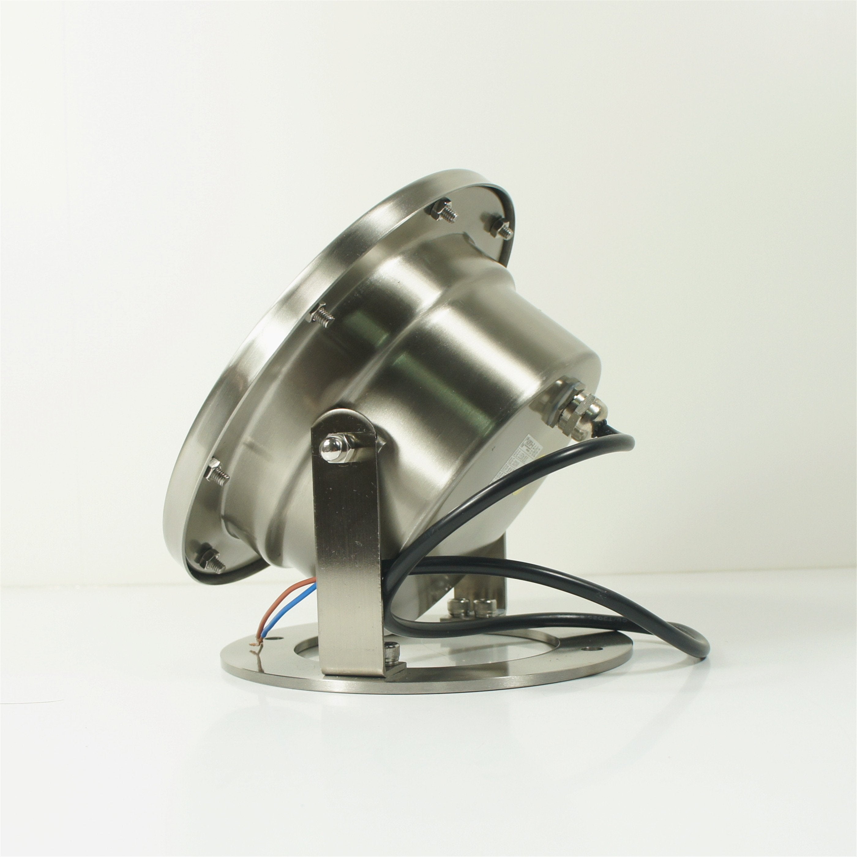 Free Shipping 4 Pack 18W LED Under Water Light, Stainless Steel Housing, 190mm in Diameter, Single Color DC24V, IP68 Waterproof Fountain Light