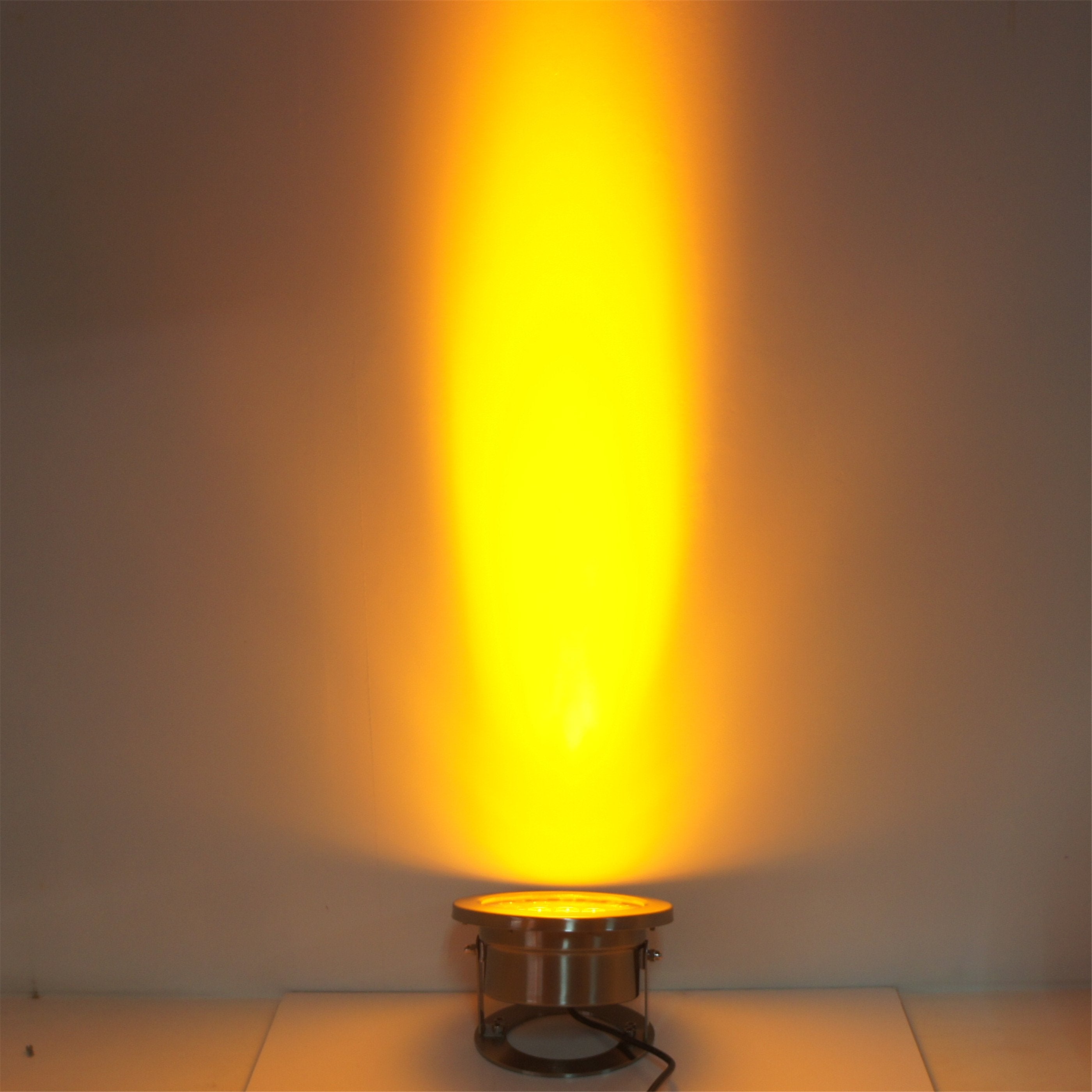 4 Pack 18W LED Under Water Light, Stainless Steel Housing, 190mm in Diameter, Single Color DC24V, IP68 Waterproof Fountain Light