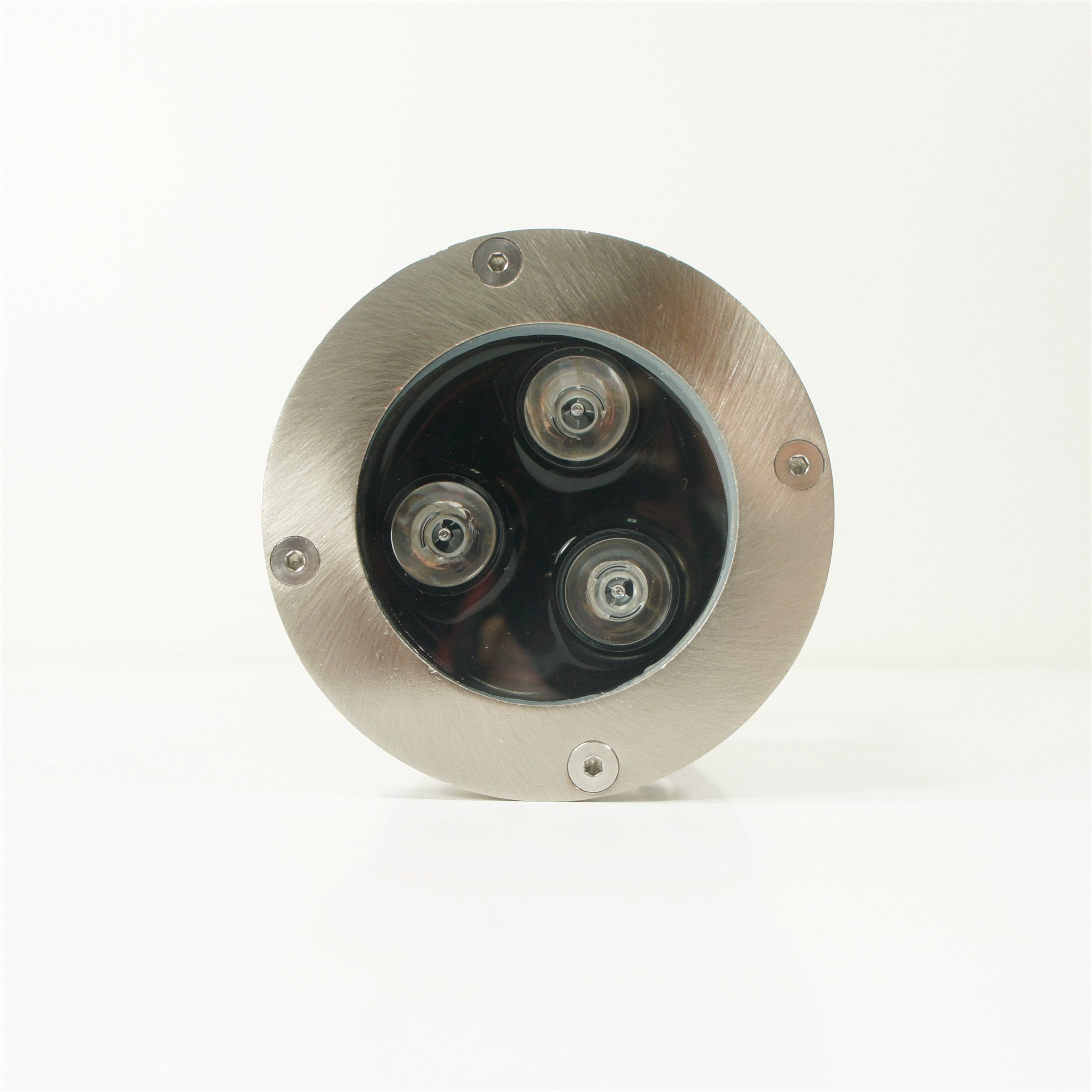 4 Pack 3W LED Under Water LIGHT, Stainless Steel Waterproof 90mm Diameter, Single Color DC24V, IP68 Waterproof Foutain Light