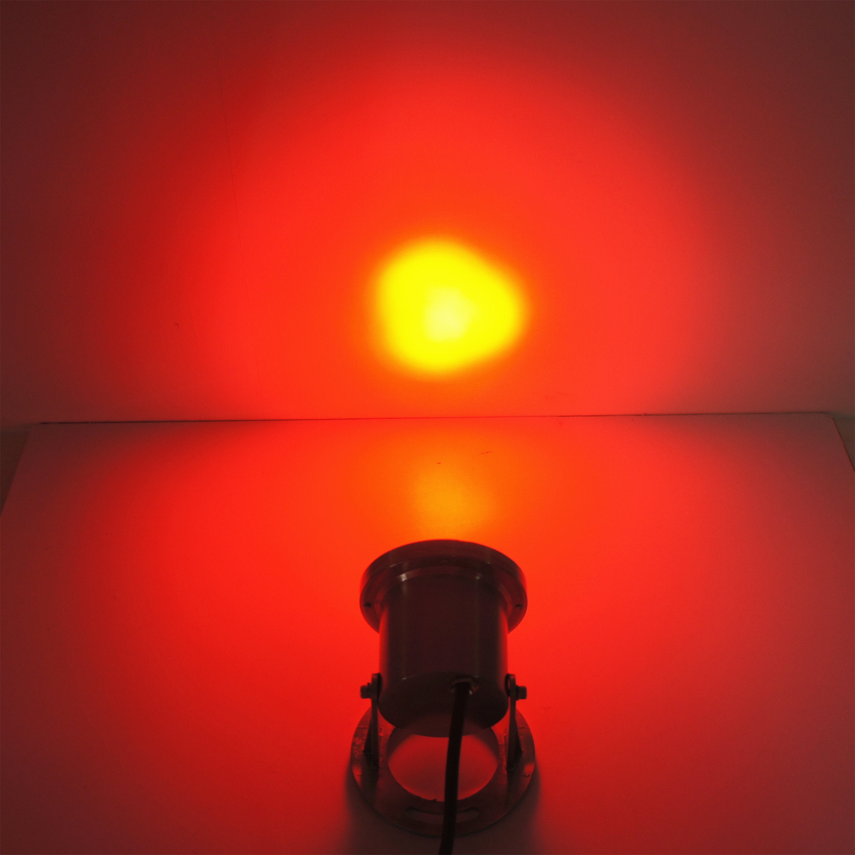 4 Pack 3W LED Under Water LIGHT, Stainless Steel Waterproof 90mm Diameter, Single Color DC24V, IP68 Waterproof Foutain Light