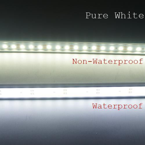 5 / 10 Pack SMD5630 Rigid LED Strip lighting 72LEDs per Meter with U Aluminum Shell