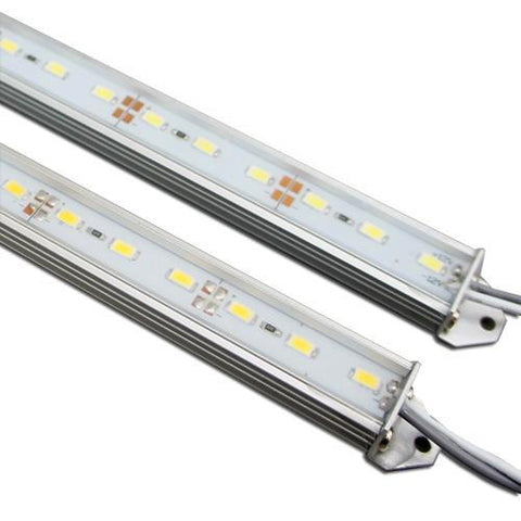 Image of 5 / 10 Pack SMD5630 Rigid LED Strip lighting 72LEDs per Meter with U Aluminum Shell