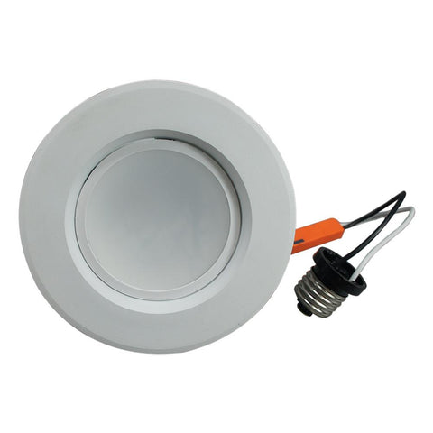 Image of 4Pack US Version 4 inch 100-130V AC Dimmable LED Retrofit Downlight Pot Light for Can Fixtures 10W 900LM 90 Degree Beam Angle 75 Watt Equivalent