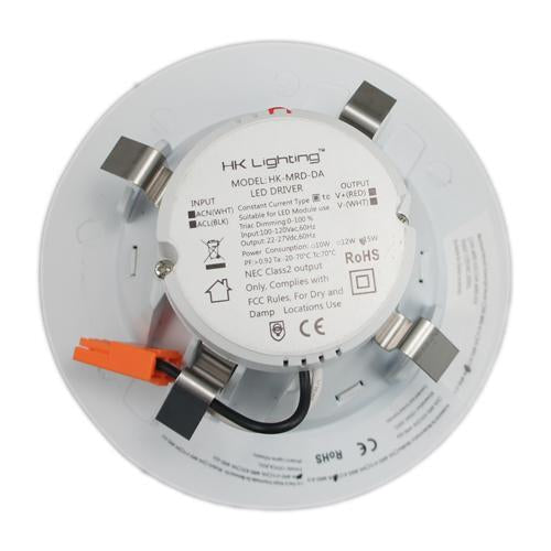 4Pack US Version 4 inch 100-130V AC Dimmable LED Retrofit Downlight Pot Light for Can Fixtures 10W 900LM 90 Degree Beam Angle 75 Watt Equivalent