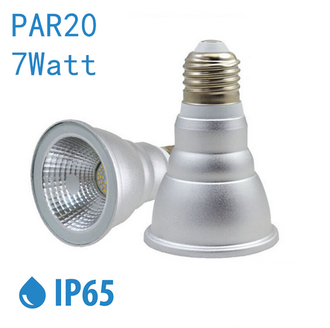 Image of Outdoor PAR38 LED Light Bulb 7W 600Lumen (60W Equivalent) 120-degree Flood Beam E27/E26 Non-Dimmable Waterproof IP65 Par Light