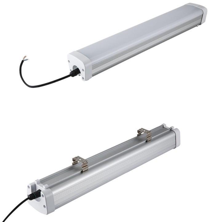 Weatherproof IP65 Non-dimmable LED Linear Batten 2 FT / 3 FT / 4 Ft /5 FT in Aluminum + PC Housing- Model B