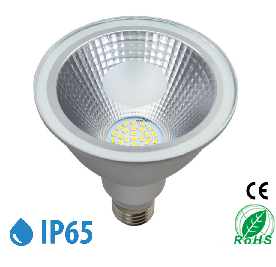 Outdoor PAR38 LED Light Bulb 15W 1110Lumen (100W Equivalent) 120-degree Flood Beam E27/E26 Non-Dimmable Waterproof IP65 Par Light