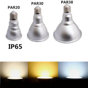 Outdoor PAR38 LED Light Bulb 15W 1110Lumen (100W Equivalent) 120-degree Flood Beam E27/E26 Non-Dimmable Waterproof IP65 Par Light