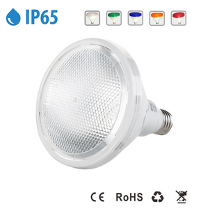Outdoor PAR38 LED 12W White / Red / Green / Blue / Yellow Light Colors 60-degree Beam E27/E26 AC100-265V Non-Dimmable Waterproof IP65 Light Bulb