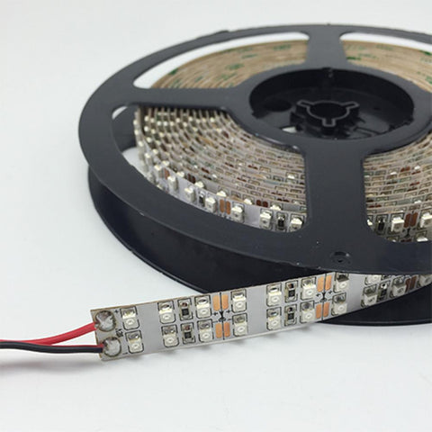 Image of DC12V SMD3528-1200-IR InfraRed (850nm/940nm) Signle Chip Double Row Flexible LED Strips 240LEDs 19.2W Per Meter