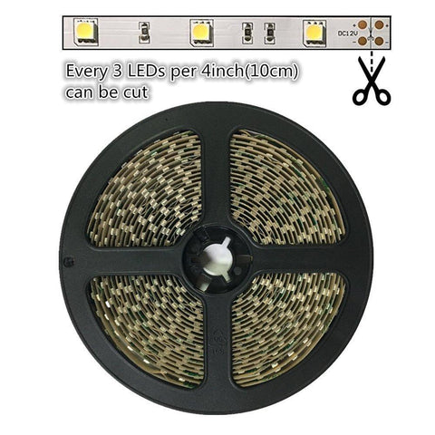 Image of DC12V SMD5050-150-IR InfraRed (850nm/940nm) Tri-Chip Flexible LED Strips 30LEDs 7.2W Per Meter