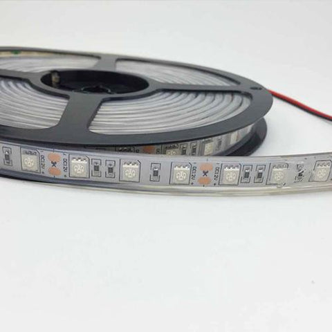 Image of DC12V SMD5050-300-IR InfraRed (850nm/940nm) Tri-Chip Flexible LED Strips 60LEDs 14.4W Per Meter
