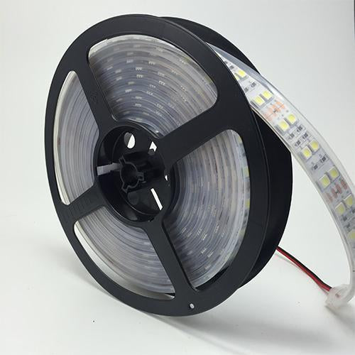 DC12V SMD5050-600-IR InfraRed (850nm/940nm) Tri-Chip Double Row Flexible LED Strips 120LEDs 28.8W Per Meter