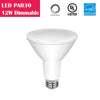 LED PAR30 Long-neck 12W 75W-equivalent CRI80 840LM 40° Dimmable AC100-130V LED Light Bulb