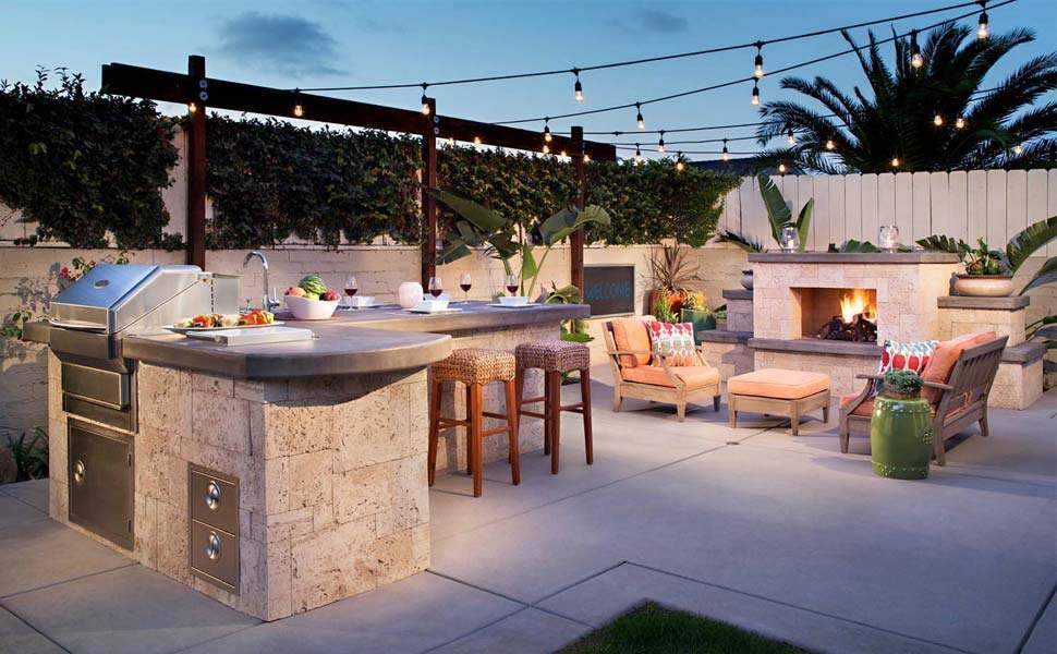 10-Pack Dimmable Waterproof LED Outdoor String Lights - Hanging, 2W Edison Bulbs - 48Ft Commercial Lights for Decor for Patio, Backyard, Garden, Bistro¨C S14 Black - Warm White,Blk(480ft)