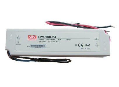 MEANWELL UL Certificated LPV series IP67 Waterproof Power Supply