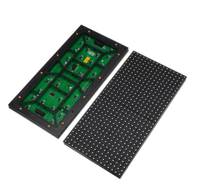 M-ID10 P10 Normal Indoor Series LED Module, Full RGB 10mm Pixel Pitch LED Display Tile in 320*160mm with 512 dots, 1/8 Scan, 800 Nits for indoor Display