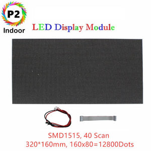 M-HD2L High Definition P2 (2mm) Small Pixel Pitch Indoor LED Module,Full RGB Pixel LED Tile in 320*160mm with 12800 dots, 1/40 Scan, 800 Nits for indoor Display