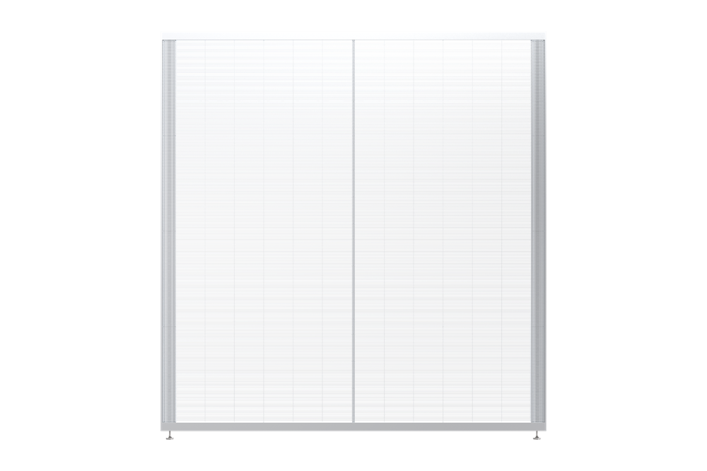 MUSE Series (mClear) Frameless in the Middle Transparent LED Display in P3.9-7.8mm with 5000nits for Windows Advertising