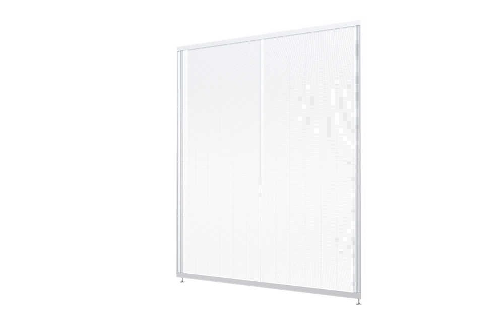 MUSE Series (mClear) Frameless in the Middle Transparent LED Display in P3.9-7.8mm with 5000nits for Windows Advertising