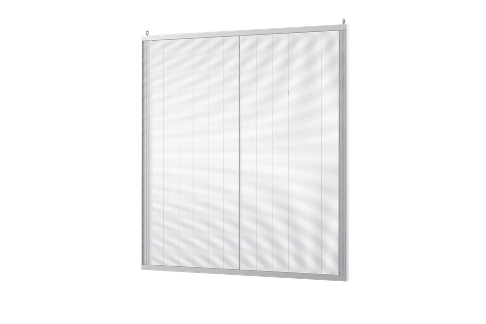 MUSE Series (mClear) Frameless in the Middle Transparent LED Display in P3.9-7.8mm with 5000nits for Windows Advertising