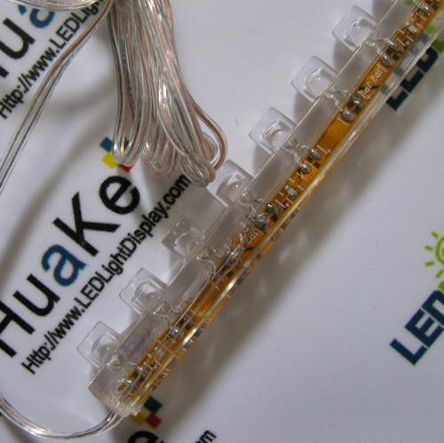 24cm/48cm/72cm/96cm/120cm Waterproof Flexible Grill LED Strip Light for Motorcycle, Car Lighting