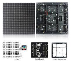 M-OD3 P3 Normal Outdoor Series LED Module, Full RGB 3mm Pixel Pitch LED Tile in 192*192mm with 4096 dots, 1/16 Scan, 5000 Nits  for Outdoor Display