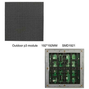 M-OD3 P3 Normal Outdoor Series LED Module, Full RGB 3mm Pixel Pitch LED Tile in 192*192mm with 4096 dots, 1/16 Scan, 5000 Nits  for Outdoor Display