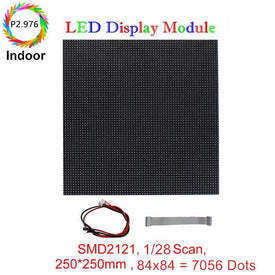 M-ID2.9 P2.976 Rental Series LED Module in 250x250mm 2.976mm Pixel Pitch LED Display Tile with 7056 dots, 1/28 Scan, 800 Nits for indoor Displayx
