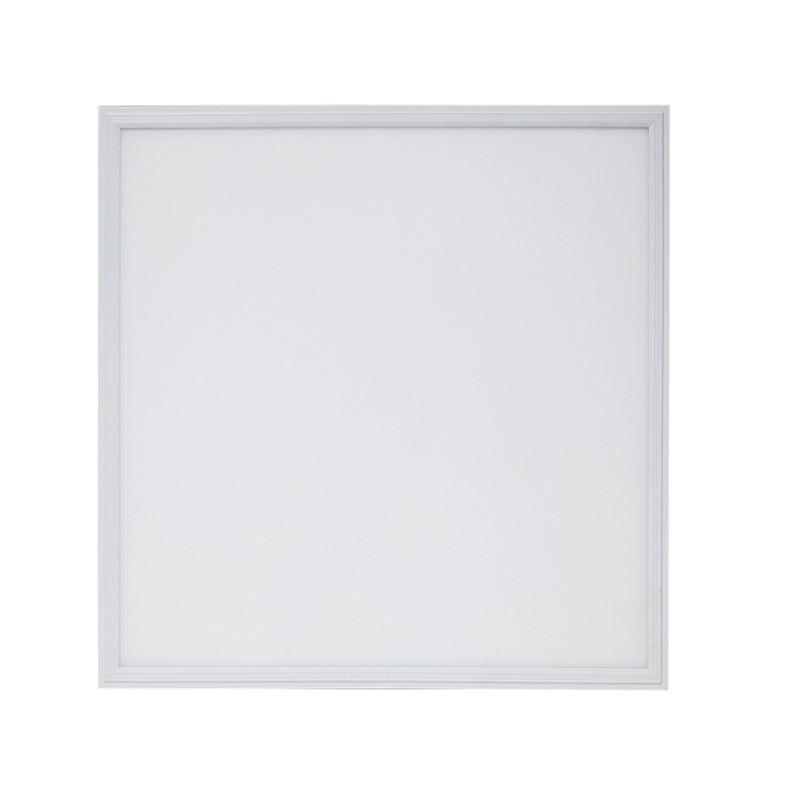 2'x2' (595x595mm) 40W LED Panel Light  in 0.39'' (10mm) Thick  White Trim Flat Sheet Panel Lighting Board Super Bright Ultra Thin Glare-Free