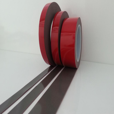 Image of 30M (100Feet) Roll 1mm Thick Red Coating VHB Tape, Heavy Duty Mounting Tape Adhesive, Foam Tape for Led Strip Lights, Home and Office Decoration