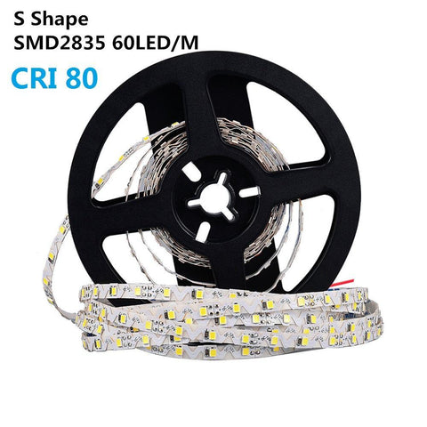 Image of DC 12V SMD2835 60LED per Meter Extremely Bendable Flexible LED Strips for Bends and Curves Signage 6mm Width