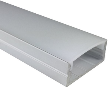 5/10/25/50 Pack Silver U04 10x23mm U-Shape Internal Width 20mm LED Aluminum Channel System with Cover, End Caps and Mounting Clips Aluminum Extrusion for LED Strip Light Installations