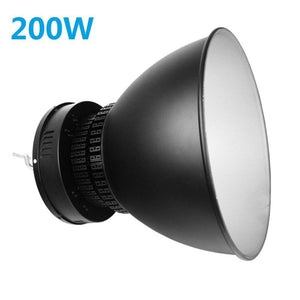 200W High Power Fin Heat Sink LED IP65 Waterproof LED High Bay Light with Aluminum Reflector