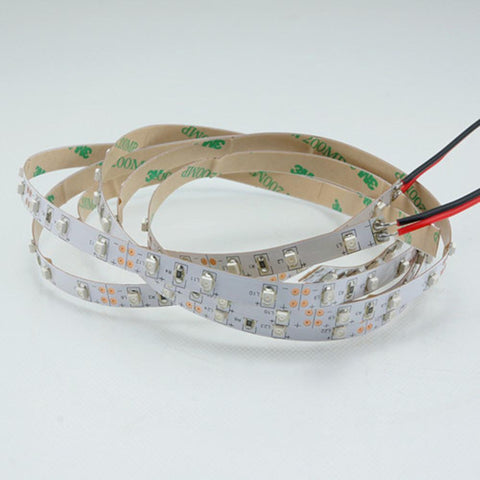 Image of 365nm & 380nm SMD3528-300 12V 2A 24W UV (Ultraviolet) LED Strip Light Flex White PCB Tape for UV Curing, Currency Validation, Medical Field
