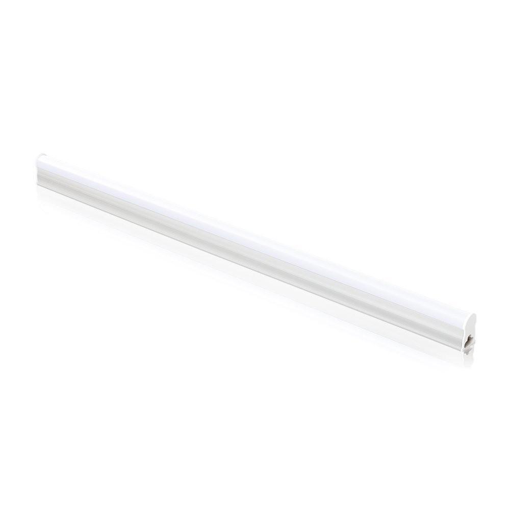 FREE SHIPPING 10Pcs Pack /2FT/3FT/4FT/5FT Line Voltage AC T5 LED Tube Light Integrated with Aluminum Fixture and Milky White cover