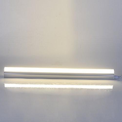 FREE SHIPPING 10Pcs Pack /2FT/3FT/4FT/5FT Line Voltage AC T5 LED Tube Light Integrated with Aluminum Fixture and Milky White cover