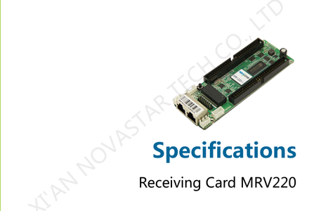 NovaStar MRV220 Series LED Screen Receiving Card