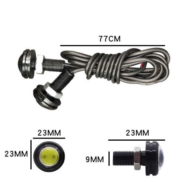 10x3W High Power LED Daytime Running Light Kit
