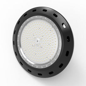 Free Shipping 150W UFO LED High Bay Light Fixture 13000LM CRI>80 IP65 Waterproof 100-277VAC Non-Dimmable for Warehouse & Supermarket