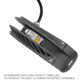 FREE SHIPPING 10W Semi-circular Gray Finish Window Frame LED Light for Architecture Graphic/Doorframe/Hallway/Outdoor Landscape Decorative Lighting