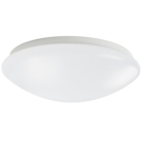 Image of 18W 11.4 Inch (290mm) LED Ceiling Light Fixture CCT changable & Dimmable with RF controller Round Acrylic Shade White Finish Modern LED Flush Mount