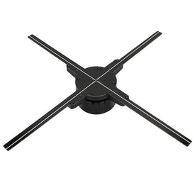 Free Shipping 50cm 3D Hologram Advertising Display LED Fan, with 512pcs LEDs in 1600nits, WiFi App & Clould Control Holographic 3D Photos and Videos