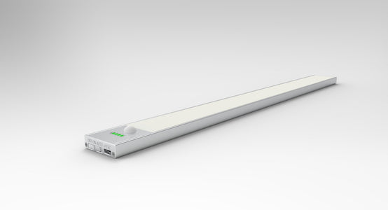 40cm (15.75'') Motion Sensor LED Under Cabinet Light, 1500mA Rechargeable Wireless Motion Nightlight Portable Magnetic Stick Up Night Light